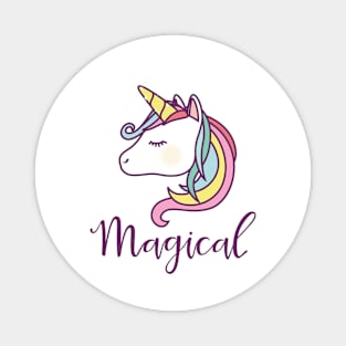 Magical Unicorn Magnet